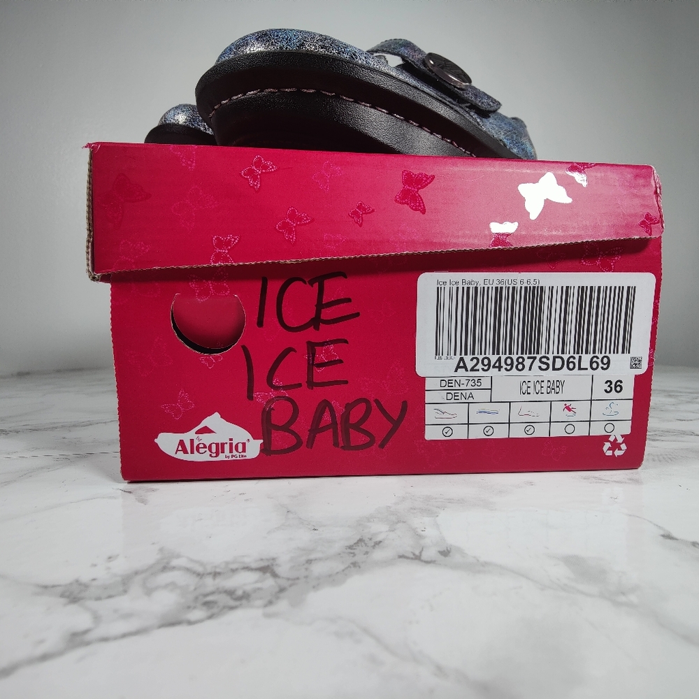 Alegria Dena Ice Ice Baby Shoes Size 36 - Picture 14 of 16